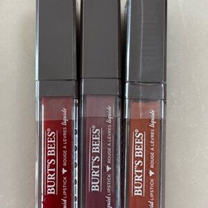 Burt's Bees Liquid Lipstick Trio - Crimson, Berry, Mocha